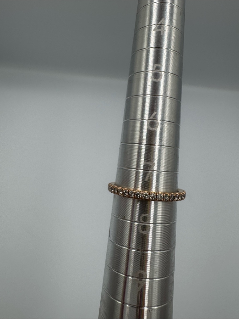 14K Rose Gold Lab-Grown Diamond Bridal Set 1.5 CTW Size 7.5 - Picture 16 of 17